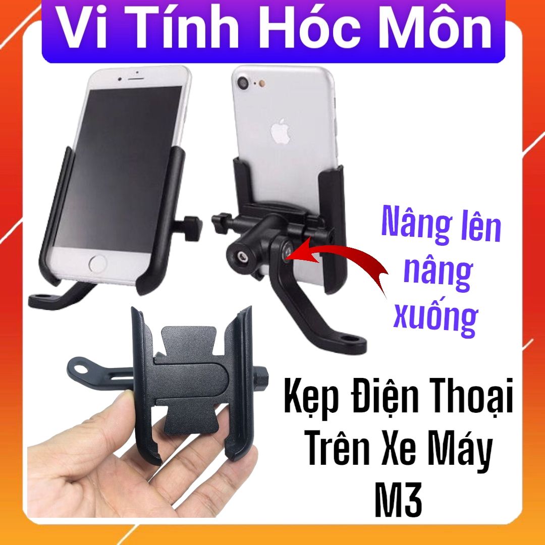 Kẹp Điện Thoại Trên Xe Máy M3 ( Vi Tính Hóc Môn)