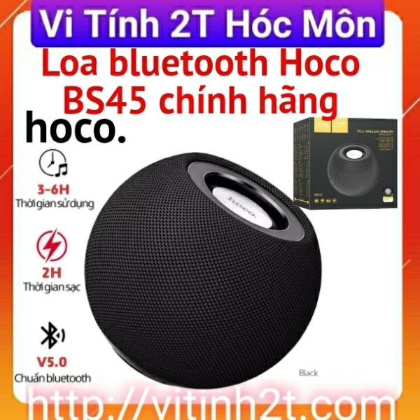 ⚠️hết hành⚠️Loa Bluetooth Hoco BS45 V5.0 Thể Thao Âm Thanh Sâu Dạng Tròn