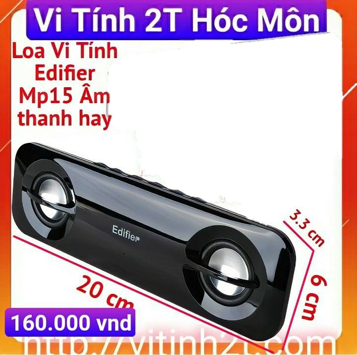 Loa Máy Tính Edifier MP15  - Nghe Nhạc