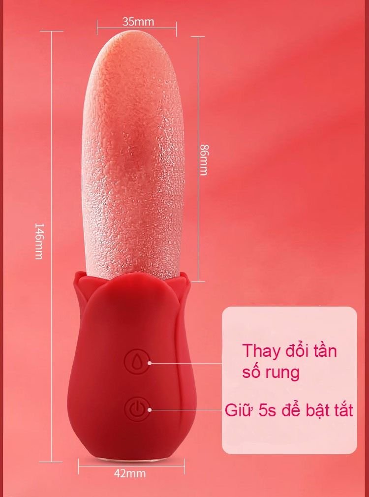 Máy massage G Spot tốt nhất | Lưỡi liếm âm đạo silicone mềm mại như thật | 12 chế độ rung | Tongue Licking Massager V1 | 10 vibration siêu mạnh | Máy lưỡi rung liếm cao cấp | Đồ Chơi Tình Yêu | Kích thích điểm G | Tăng khoái cảm nữ | Hàng cao cấp | Giá tố