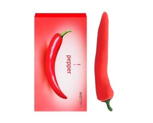Máy rung giả ngụy trang Wistone Pepper đa chế độ rung hình quả ớt dùng pin sạc