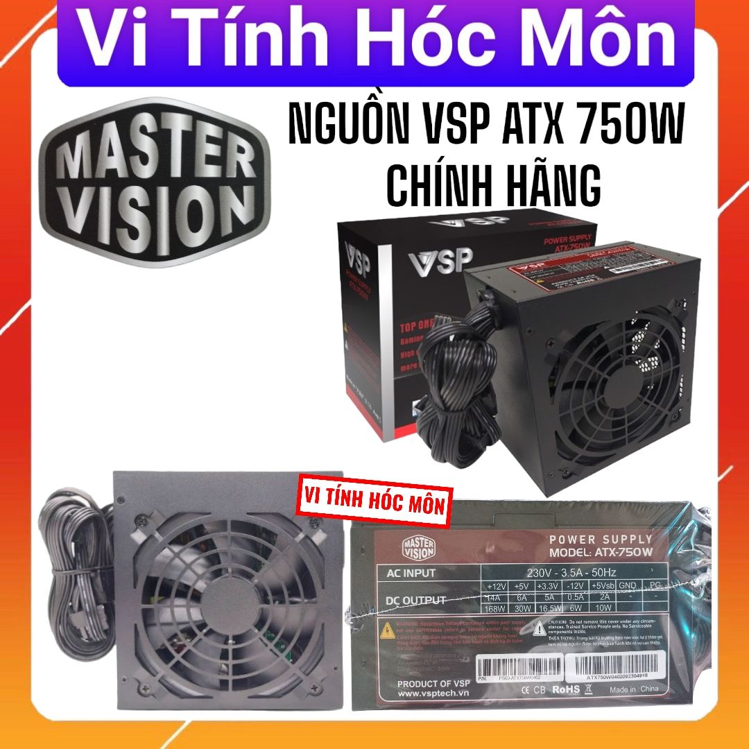 NGUỒN VSP ATX 750W - CHÍNH HÃNG