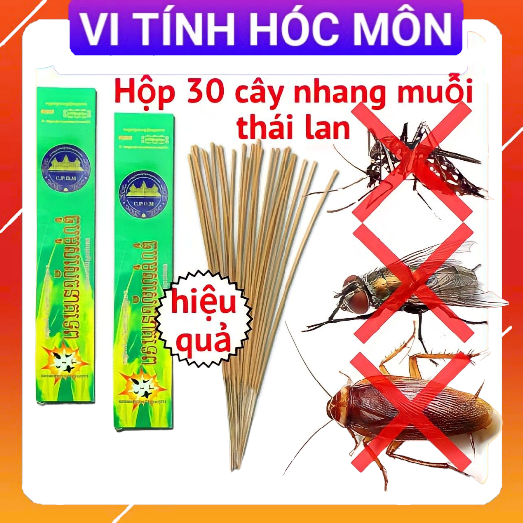 Nhang muỗi Thái Lan hộp 30 cây