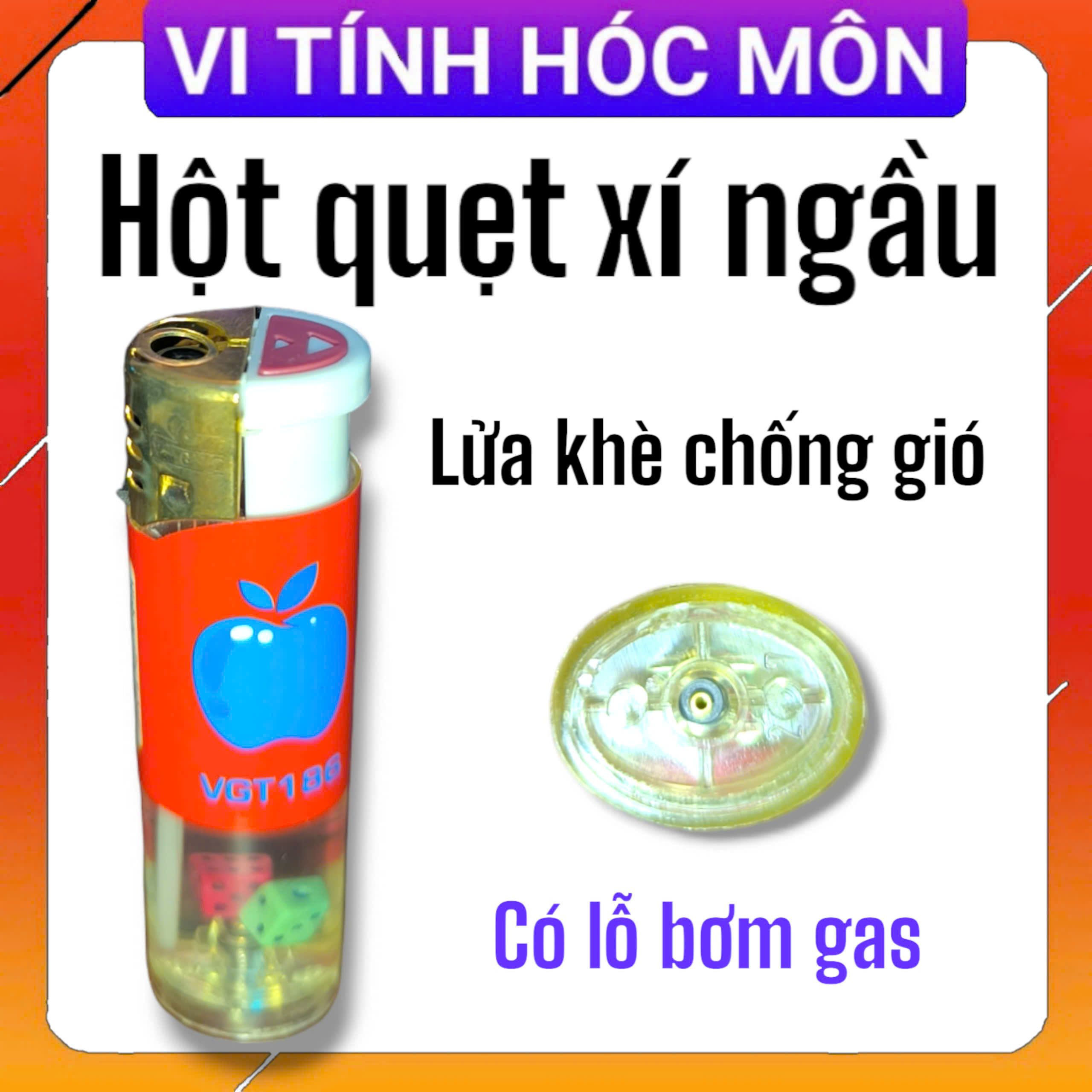 Quẹt Xí Ngầu chống gió Minh Hương/ Vạn Xuân có nhiều loại trong phần lựa chọn hột quẹt hóc môn bật lửa xí ngầu bơm lại được