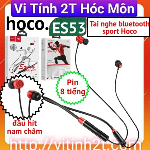 Tai nghe Bluetooth Hoco ES53 Coolway BT V5.0, pin dùng 8h - CHÍNH HÃNG