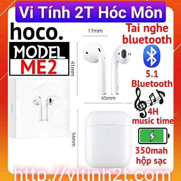 Tai nghe Bluetooth Hoco ME2 âm thanh siêu hay, định vị, đổi tên