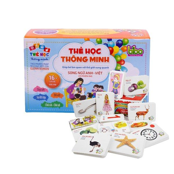 Thẻ học thông minh - Flashcard tiếng anh - tiếng việt cho bé - Bộ thẻ học 16 chủ đề 416 thẻ thông minh Thẻ học thông minh - Flashcard tiếng anh - tiếng việt cho bé - Bộ thẻ học 16 chủ đề 416 thẻ thông minh