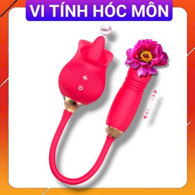 Máy rung tình yêu 2 đầu lưỡi liếm, dương vật thụt cực phê Lưỡi Liếm Trứng Rung Tình Yêu 2 Đầu Mát Xa Cực Đã (Có Che Tên)