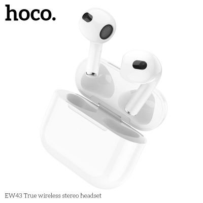 ( có Vat) Tai Nghe Bluetooth Hoco EW43 V5.3 | Cao Cấp 7H Nghe Nhạc | Tích Hợp Micro Đàm Thoại | Âm Thanh Sống Động | Tai Nghe Hóc Môn