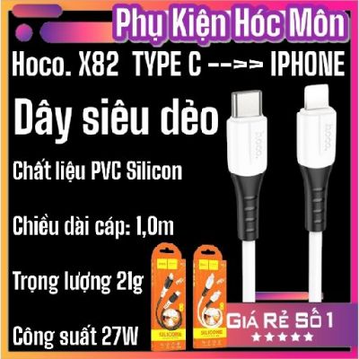 ( type c ra lighting) hoco x82 cáp sạc nhanh 60w PD20w