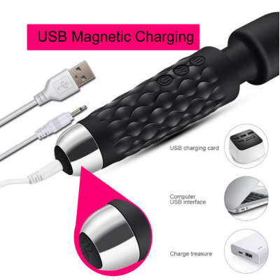 Chày Rung Massage AV Hồng Kong 20 Chế Độ Cao Cấp AV Stick | Đồ Chơi Tình Yêu | Chày Rung Cao Cấp | Máy Massage Cá Nhân | Silicone Mềm Mại | 20 Chế Độ Rung | Pin Sạc USB | Chống Nước | Hàng Chính Hãng | Giao Kín Đáo | Giá Tốt | Vi Tính Hóc Môn