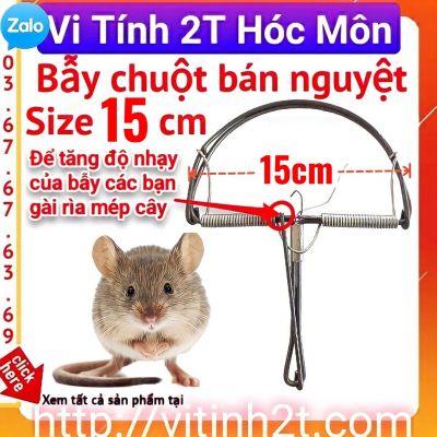 [Size 15cm] Bẫy chuột bán nguyệt