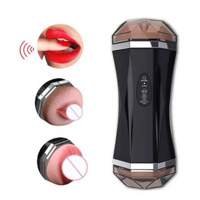 Âm đạo giả chơi 2 đầu LUBA MINI – rung rên, tai phone