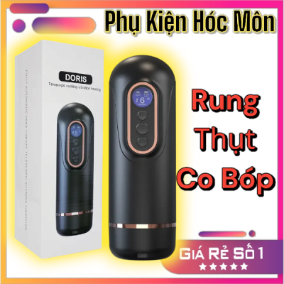 Âm Đạo Giả Doris | Âm Đạo Giả Tỏa Nhiệt | Cốc Thủ Dâm Cho Nam | Rung Bú Sục Tự Động | Hút Mút Co Bóp | Sưởi Ấm 9 Chế Độ | Sextoy Cao Cấp | Đồ Chơi Tình Yêu | Cho Nam Giới | Kín Đáo | Chính Hãng | Vi Tính Hóc Môn