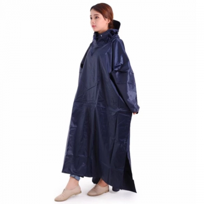 Áo mưa cánh dơi (xẻ tà) vải dù cao cấp loại lớn 1m4 - che kín 2 người mùa mưa