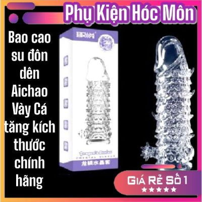 Bao cao su đôn dên Aichao Vảy Cá tăng kích thước chính hãng