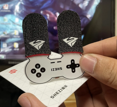 Bộ 2 ngón tay chơi game Shezi sợi bạc | Bao tay chơi game chống mồ hôi | Găng tay chơi game tăng độ nhạy cảm ứng | Phụ kiện chơi game mobile siêu mượt | Phụ kiện Shezi chính hãng dành cho game thủ | Vi Tính Hóc Môn