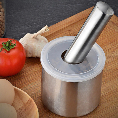 Bộ Cối Chày làm bằng kim loại đường kính 10cm dùng để giã thức ăn, giã cua chống nấm mốc