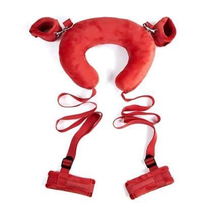 Bộ dây trói BDSM cao cấp | Còng tay chân có đệm | Gối chữ U êm ái | Phụ kiện couple | Khóa mềm an toàn | Điều chỉnh linh hoạt | Đồ chơi tình yêu | Bộ trói giường tiện lợi | Chất liệu mềm mịn | Hỗ trợ trải nghiệm mới | Giao hàng kín đáo | Vi Tính Hóc Môn