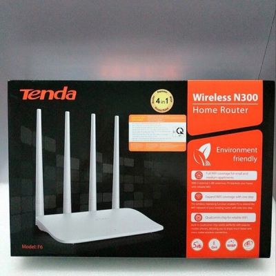 Bộ Phát Wifi Tenda 4 Râu F6 Chuẩn 300Mbps