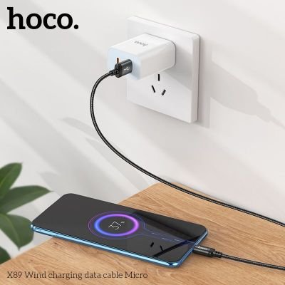 ( CÓ VAT) Cáp Sạc Hoco X89 Micro | Cáp Sạc Micro USB Sạc Nhanh | Dây Sạc Bền Bỉ | Truyền Dữ Liệu Ổn Định | Lõi Đồng Dày | Không Nóng Máy | Dài 1M | Chính Hãng HOCO | Giá Tốt | Bán Chạy | Giao Nhanh | Vi Tính Hóc Môn | HOCO Hóc Môn