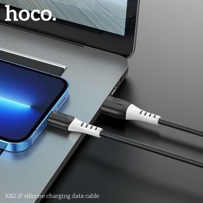 (có VAT) Cáp Sạc iPhone Hoco X82 Dây Silicone Mềm | Chuẩn Lightning | Sạc Nhanh 2.4A | Vi Tính Hóc Môn | hoco Hóc Môn