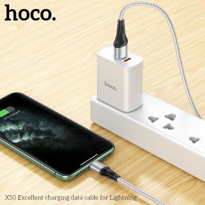 Cáp Sạc Nhanh HOCO X50 Lightning , 2.4A, 1M
