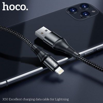 Cáp Sạc Nhanh HOCO X50 Lightning , 2.4A, 1M
