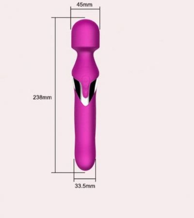 Chày Rung Hai Đầu Aphojoy Massage Chính Hãng | Chày Rung Massage Female Vibrator Hong Kong | Chày Rung 2 Đầu Ngoáy Rung Yuedong | Mini Vibrator Heating G Spot Clitoris | Đồ Chơi Tình Yêu | Vi Tính Hóc Môn