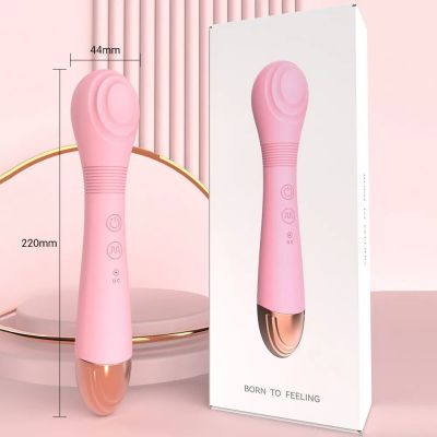 Chày rung Máy Rung 2 Đầu Liếm & Rung 24 Chế Độ – Kích Thích Kép | Máy Massage Cá Nhân | Đồ Chơi Tình Yêu | Silicon Cao Cấp | Pin Sạc USB | Chống Nước | Rechargeable Waterproof Silicone Vibrator 1100 50Db Vibrating Stick Massage | Hàng Chính Hãng | Giao Kí