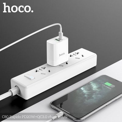 Cốc sạc nhanh Hoco C80 PD20W QC3.0 chính hãng | Sạc nhanh iPhone Samsung Xiaomi | Củ sạc USB-A Type-C | Sạc an toàn chống cháy | Giá rẻ Hóc Môn | Phụ kiện điện thoại cao cấp | Sạc nhanh đa chuẩn | Hỗ trợ PD3.0 QC3.0 | Nhỏ gọn tiện lợi | Bền bỉ lâu dài | B