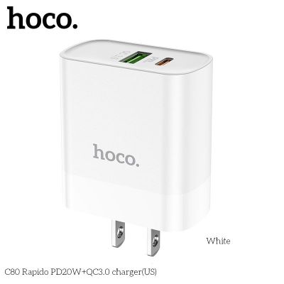 Cốc sạc nhanh Hoco C80 PD20W QC3.0 chính hãng | Sạc nhanh iPhone Samsung Xiaomi | Củ sạc USB-A Type-C | Sạc an toàn chống cháy | Giá rẻ Hóc Môn | Phụ kiện điện thoại cao cấp | Sạc nhanh đa chuẩn | Hỗ trợ PD3.0 QC3.0 | Nhỏ gọn tiện lợi | Bền bỉ lâu dài | B