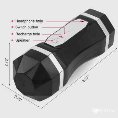 Cốc thủ dâm 2 đầu Nhật Bản Snail Cup | Âm đạo giả gắn tường | Bím họ giả rung rên