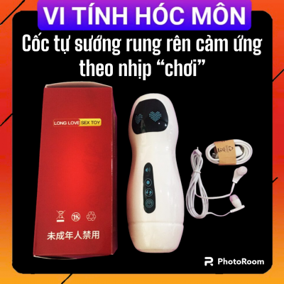 Cốc tự sướng rung rên cảm ứng theo nhịp “chơi”