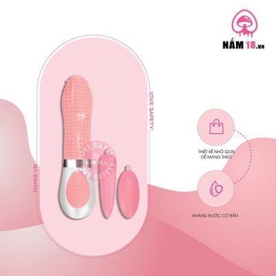 Lưỡi Rung Crazy Tongue Kèm Trứng Rung | Lưỡi Rung Tình Yêu | Trứng Rung 2 Đầu | Máy Massage Người Lớn | Đồ Chơi Tình Yêu | Hàng Cao Cấp | Êm Ái | Kích Thích | Giao Kín Đáo | Chính Hãng | Giá Tốt | Vi Tính Hóc Môn