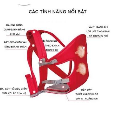 Đai địu Royal chính hãng, chất liệu siêu bền, thoáng mát, địu được nhiều tư thế, an toàn, dễ sử dụng