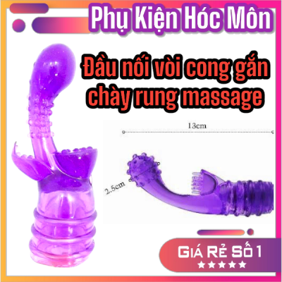 Đầu nối vòi cong gắn chày rung massage chính hãng | Vi Tính Hóc Môn