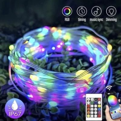 Dây Đèn Led đuổi ARGB 10 Mét Cổng USB 16 Triệu Màu Nháy Theo Nhạc, Chống Nước, Điều Khiển Remote, Cảm Biến Âm Thanh