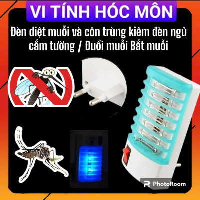 Đèn diệt muỗi và côn trùng kiêm đèn ngủ cắm tường / Đuổi muỗi Bắt muỗi 1W