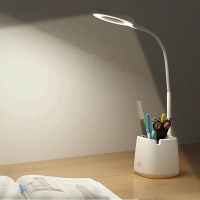 ĐÈN HỌC ĐỂ BÀN DP 6055B 2 CHẾ ĐỘ SÁNG CÓ HỘC ĐỰNG BÚT