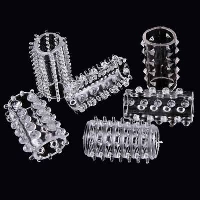 Bao cao su đôn dên khúc giữa trong suốt | Đôn dên tăng kích thước | Bao cao su đôn dên kích thích điểm G | Bộ 6 cái đôn dên cao cấp | Tăng khoái cảm cho nữ | Đôn dên kéo dài thời gian | Phụ kiện quan hệ nam nữ | Đôn dên silicon mềm | Sextoy an toàn | Đồ c