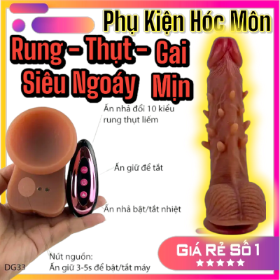 Dương vật giả có gai mềm Muha | Dương vật thụt rung 10 chế độ | Sextoy gai mềm kích thích mạnh | Dương vật gắn tường điều khiển remote | Dương vật gai mềm cao cấp | Đồ chơi tình dục nữ mạnh mẽ | Hít tường siêu chắc | Chống nước tuyệt đối | Sạc hít nam châ