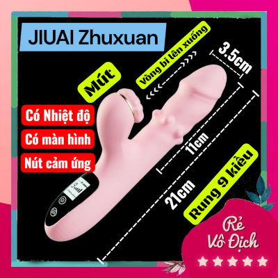 Dương vật giả Jiuai Zhuxuan xoáy thụt sưởi ấm rung bi lăn đa chức năng cao cấp | Dương vật giả tự động Jiuai Zhuxuan rung mạnh sưởi ấm cực đã | Sextoy cao cấp Jiuai Zhuxuan đa chế độ rung xoáy thụt thông minh | Dương vật giả rung bi lăn tỏa nhiệt Jiuai Zh
