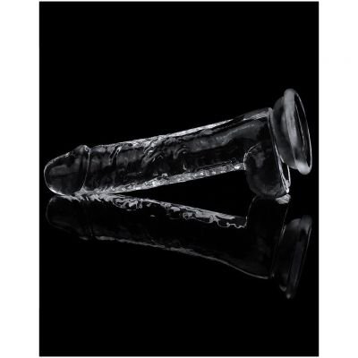 Dương Vật Giả Trong Suốt Suông Đẹp Dẻo Dai | Silicon Cao Cấp | Size 17cm x 3cm | Hít Tường Hít Đất | Clear Dildo | Đồ Chơi Tình Yêu | Chính Hãng | Giá Tốt | Kín Đáo | An Toàn | Vi Tính Hóc Môn