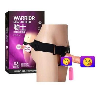 Dương Vật Giả WARRIOR STRAP-ON DILDO Có Dây Đeo, Có Rung Cho Nữ Less | Đồ Chơi Tình Yêu | Vi Tính Hóc Môn