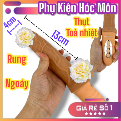 Dương Vật Giả YunMan INTENSE | Rung Thụt Tỏa Nhiệt Cầm Tay Cao Cấp | Đồ Chơi Người Lớn Chính Hãng | Vi Tính Hóc Môn | Đồ Chơi Tình Yêu Hóc Môn