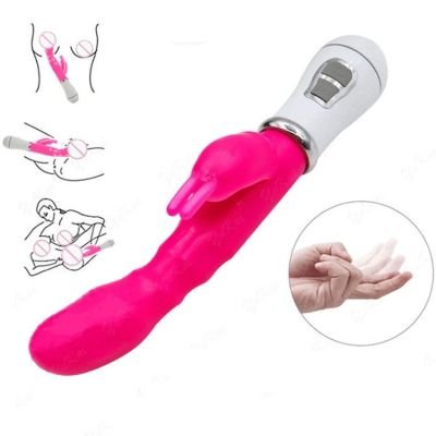 (pin sạc) Vibrator Dildo Nhánh 7 chế độ rung | Dương vật rung nhánh | Vibrator AV Massage Clitoris G-Spot | Đồ chơi tình yêu cao cấp | Thiết bị rung kích điểm G | Hỗ trợ lên đỉnh nhanh | Chất liệu mềm mịn | Không gây đau rát | Vi Tính Hóc Môn