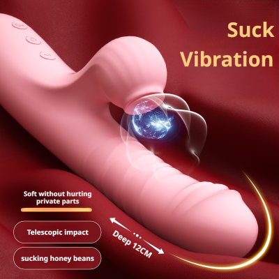 Dương vật thụt hút Lilo 10 Frequency Sucking Vibrator Dildo Vibration for Female Masturbation