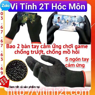 Găng tay chơi game cảm ứng 5 ngón chống mồ hôi telefinger gloves
