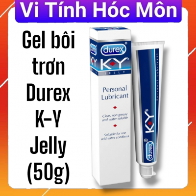 Gel bôi trơn Durex K-Y Jelly giảm triệu chứng khô âm đạo khi quan hệ (50g)